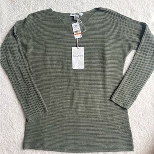 Tommy Bahama Olive V-Neck Sweater